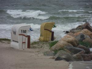 Strandkörbe in Haffkrug